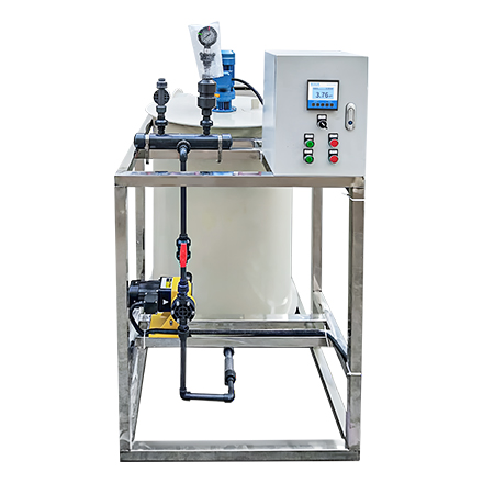 聯(lián)測(cè)全自動(dòng)加藥裝置pH中和調(diào)節(jié)pe加藥桶攪拌機(jī)pac/pam水處理設(shè)備